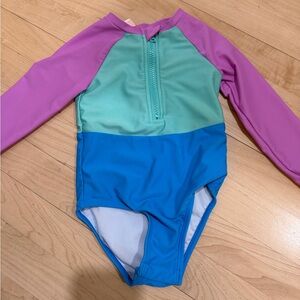 Cat & Jack Purple, Green, and Blue Rashguard